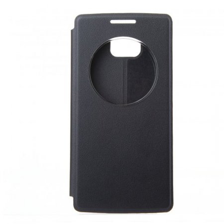 Original Leather Flip Cover Case for THL 2015 Smartphone Black