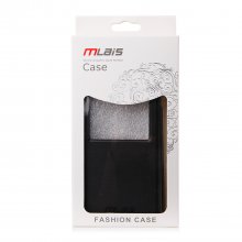 Original Flip Leather Case for Mlais MX Base Smartphone Black