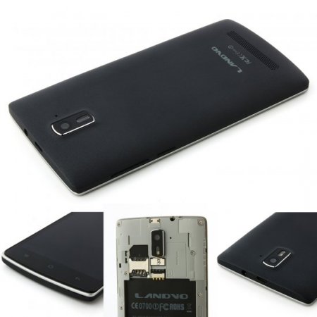 LANDVO L200 Smartphone Android 4.4 MTK6582 5.0 Inch QHD Screen 3G Smart Wake Up Black