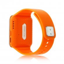 MIFone W15 2.5D Sapphire Glass Smart Bluetooth Watch 1.5"Screen TPSiV Safe Strap Orange