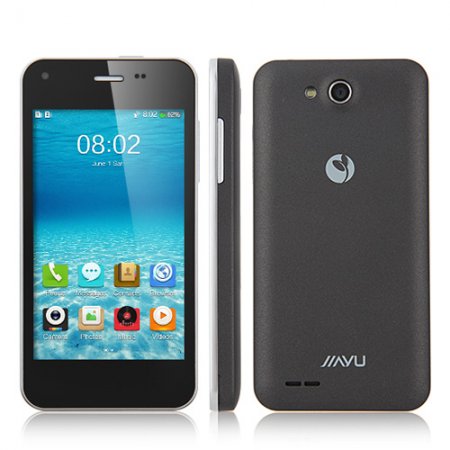 JIAYU F1 Smartphone 3G GPS Android 4.2 MTK6572X 4.0 Inch 2400mAh- Black