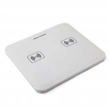 QI 6.6 Inch 2-in-1 Wireless Charger for QI Standard Smartphone White