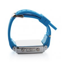 Brand New Smart Bluetooth Watch 1.6 Inch with Call SMS Sync Function for Android iOS Phone- Blue