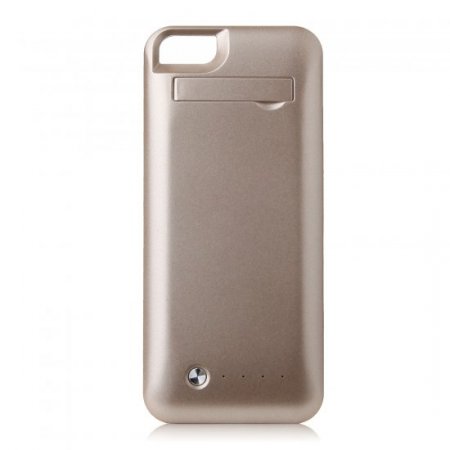 2200mAh Rechargeable External Battery Case Power Bank for iPhone 5/5S/5C Gold