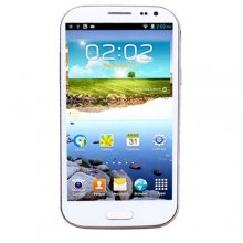 Feiteng H9500 S4 Smartphone Android 4.2 MTK6582 5.0 Inch HD Gorilla Glass OTG- White