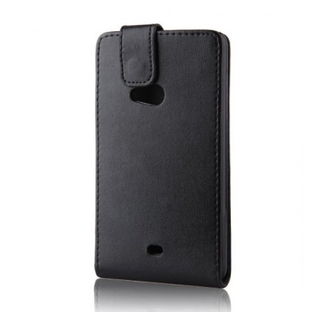 New Protective Leather Cover Case Pouch for Nokia N625 Black