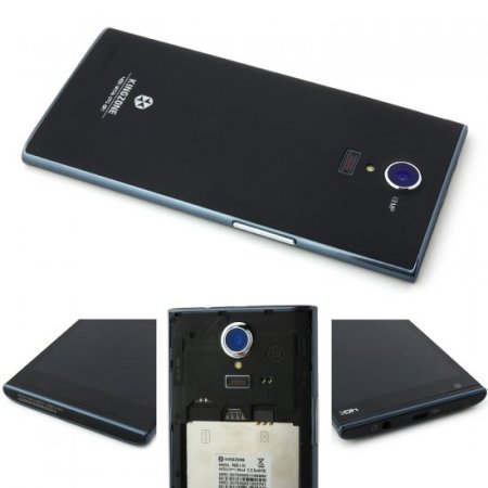 KINGZONE N3 4G LTE Android 4.4 Quad Core 5.0 Inch NFC Fingerprint Identification- Black