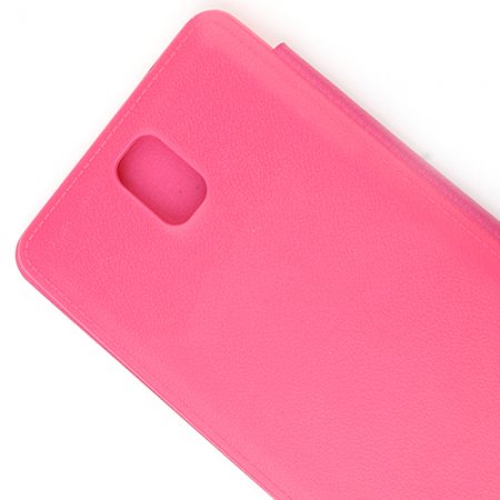 Portable Leather Flip Case Cover for Samsung Galaxy Note III Rose
