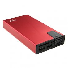 Cager B030-6 15000mAh Mobile Booster Card Reader Power Bank for iPhone iPad iPod PSP Player