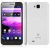 vowney V5 Smartphone Android 4.2 MTK6589 Quad Core 5.0 Inch HD Screen OTG OTA- White