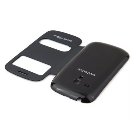 Protective Flip Cover For GALAXYS III mini Smartphone Black