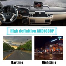 7 Inch Digital Monitor Car Reversing 1080P AHD High Resolution 2CH View Rear View Monitor Backup Camera System