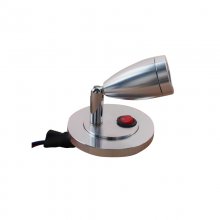 RV Portable Bed Lamp Button Control LED Reading Light for Truck Motorhome Yachts Cabin Bedside Camper Van Caravan Boat