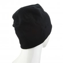 FINGO Warm Beanie Hat Wireless Bluetooth Smart Cap Headphone Speaker with Mic Black