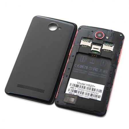 Used Tianhe H920+ Turbo Smartphone MTK6589T 1.5GHz 5.0 Inch 1080P FHD Screen- Black