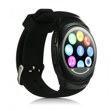 UWATCH UO 1.3 Inch Bluetooth 4.0 Waterproof Support Remote Control for Smartphone Black