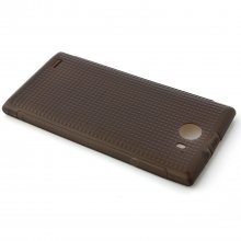 Soft Silicone Back Case for iNew V3 Smartphone - Black