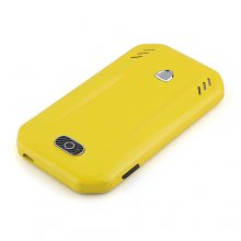 F599 Smartphone Android 2.3 MTK6515 3.4 Inch TFT Capacitive Screen - Yellow