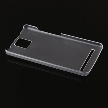 Original Plastic Transparent Protective Back Cover Case for THL 2015 Smartphone White