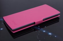 Leather Flip Cover Stand Case for Elephone G6 Smartphone Rose