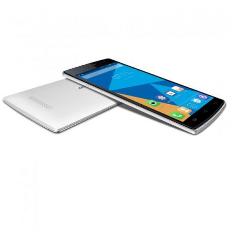 DOOGEE KISSME DG580 Smartphone 5.5 Inch MTK6582 Android 4.4 Wake Gesture HOTKNOT- White