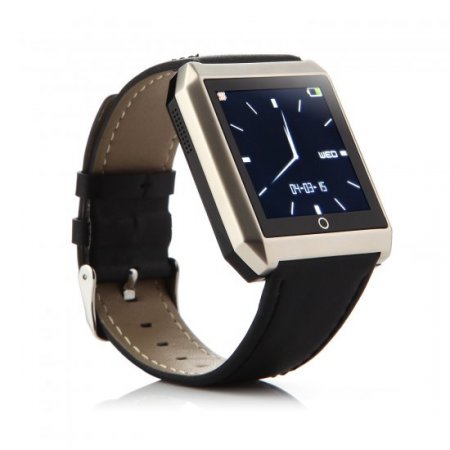 RWATCH R6S Bluetooth Smart Remote Control Watch for iOS Android Smartphones Champagne