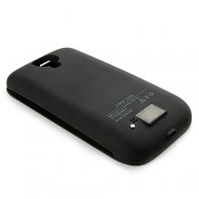 BAT05-1 3000mAh LCD Protective Battery Case Cover for Samsung GALAXY S4 Black