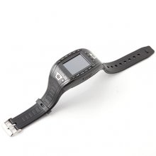 AK11 Watch Phone Single SIM Card Camera FM Bluetooth Ebook 1.2 Inch Touch Screen- Black