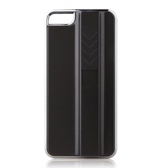Back Case Back Cover with Electronic Lighter for iPhone 5 Black