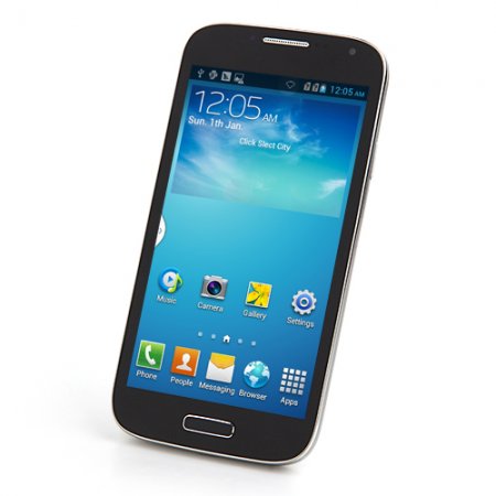 I9500 Smartphone Android 4.2 SC6825 Dual Core 1.2GHz 4.7 Inch WiFi -Black with Gift