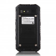 A8 Smartphone IP68 Android 4.2 MTK6572W SOS Power Bank 3000mAh Battery - Black