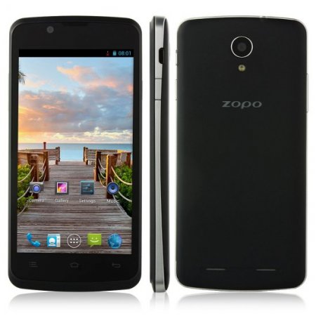 Brand New ZOPO ZP580 Smartphone Android 4.2 MTK6572W 3G GPS 4.5 Inch QHD Screen- Black