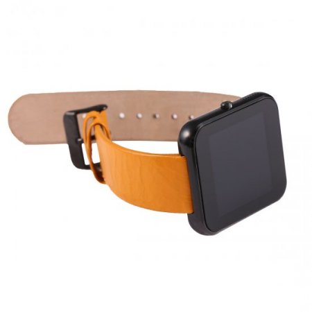 Zeblaze Rover Smart Watch Toughened OGS Panel MTK2501 BT4.0 Premium Leather Strap Black