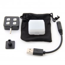 Icanany RK06 Selfie Using Sync LED Flash iblazr LED for Wired Monopod Camera iPhones