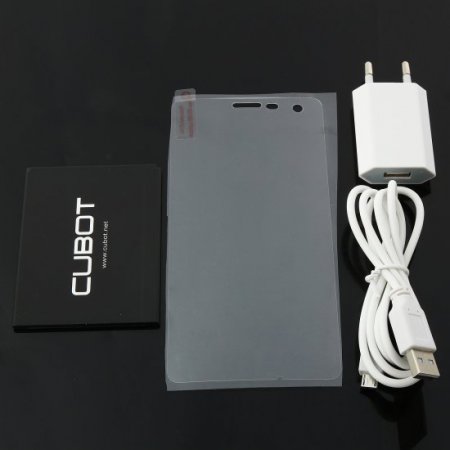 CUBOT S222 Slim Smartphone MTK6582 5.5 Inch HD OGS Screen 1GB 16GB Android 4.4 - Black