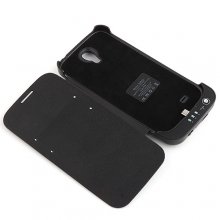 3800mA Battery Case Power Pack Case Cover For for Samsung Galaxy S4 Black