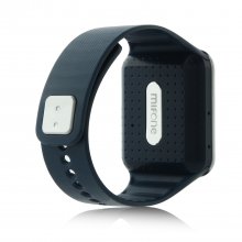 MIFone W15 2.5D Sapphire Glass Smart Bluetooth Watch 1.5" Screen TPSiV Safe Strap Blue