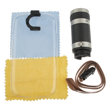 8x Zoom Mobile Phone Telescope Lens for i9300 S3