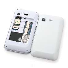 Used Tengda 6802 Smartphone Android 4.1 OS SC6820 1.0GHz 3.5 Inch 2.0MP Camera- White