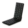 Flyshark iLepo 360 Foldable Metal Ultra-thin Bluetooth Keyboard Remote Camera Black