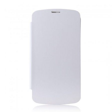 White Filp Case Battery Cover Case For AMPE A605 Smartphone & SANEI G606 Smartphone