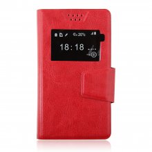 Fashional Clemence Universal Leather Case for 3.0-4.0Inch Mobile Phone Assorted Color