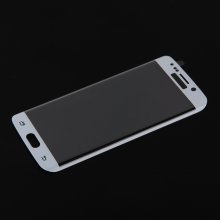 0.4mm Electroplating Tempered Glass Screen Protector for SAMSUNG S6 Edge White