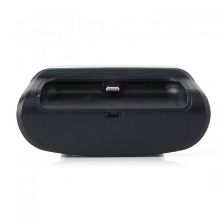 Charging Dock Station for iPhone 6 (4.7'') with 8 Pin Data Cable Silver