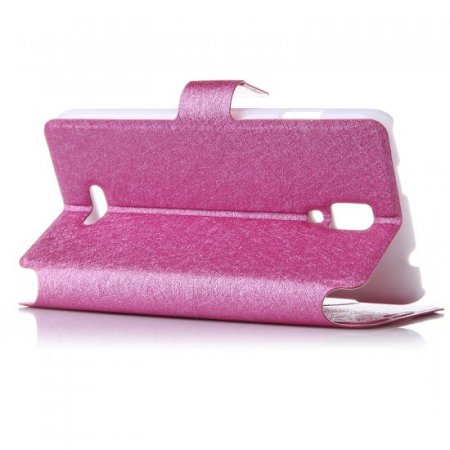 Fashion Flower Show Leather Stand Case Cover for Coolpad 7295C Smartphone Rose