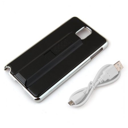 Back Case Back Cover with Lighter for Samsung Note 3 Smartphone Black