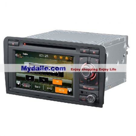 6.5 inch Car autoradio gps navigation system player for AUDI A3/S3 2003-2010 with can bus dvd/bluetooth/radio/gps/iphone/ipod function