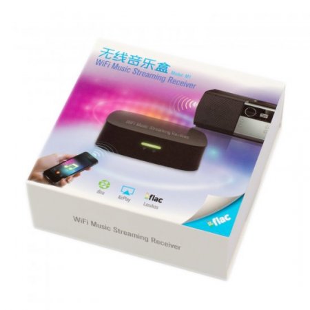 TOOPLOO Soundmate M1 Wireless Wifi Audio Streaming Receiver Airplay for iOS Android