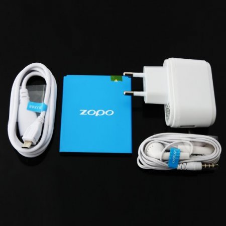 ZOPO ZP320 Smartphone 4G LTE Android 4.4 MTK6582 5.0 Inch HotKnot Smart Wake White