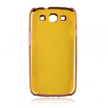 Stylish Durable Hard Plastic Protective Back Case Cover for Galaxy SIII lThin Electroplate